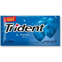 CHICLE TRIDENT HORTELA