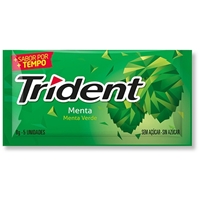 CHICLE TRIDENT MENTA