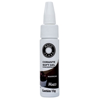 CORANTE SOFT GEL MARROM MAGO