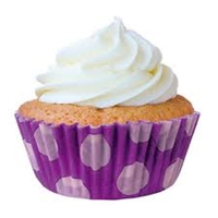 FORMA MINI CUPCAKE BOL. LILA MAGO C