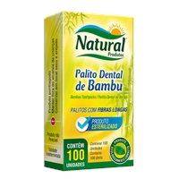 PALITO BAMBU NATURAL DENTAL